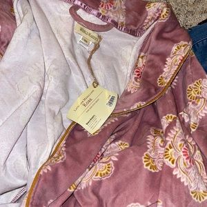 world market lavender medallion robe
